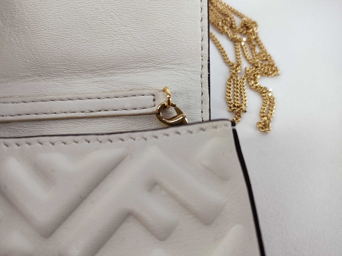 Fendi Pochette con zip FF Logo Stamp - Etoilux