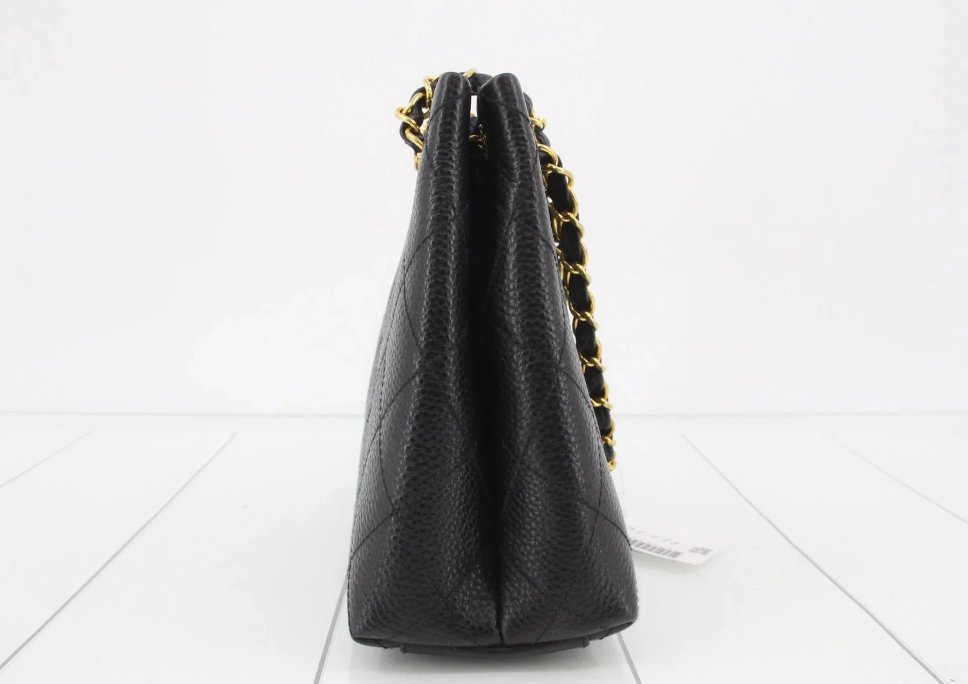 Chanel Shopping Tote – Pelle Caviar Trapuntata Nera · 24 cm - Etoilux