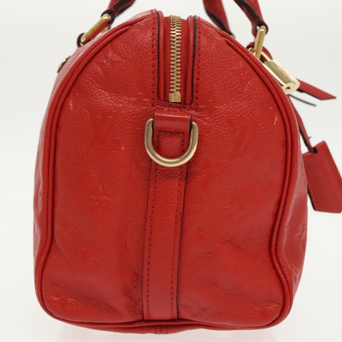 Louis Vuitton Speedy Bandoulière 25 Monogram Empreinte Giant – Red - Etoilux