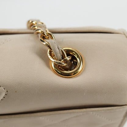 Chanel Vintage Mini Flap Bag con Nappina in Agnello Trapuntato – Oro - Etoilux