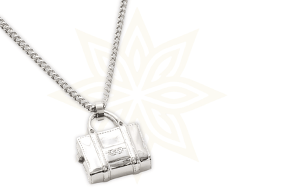 Collana Marc Jacobs "The Tote Bag" in Metallo Lucido - Etoilux