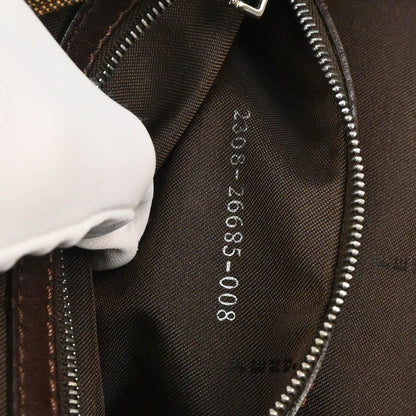 Fendi – Baguette Pochette in Tela FF Zucca Marrone - Etoilux