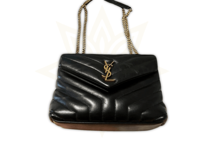 Saint Laurent LouLou Small – Pelle Nera & Finiture Dorate - Etoilux