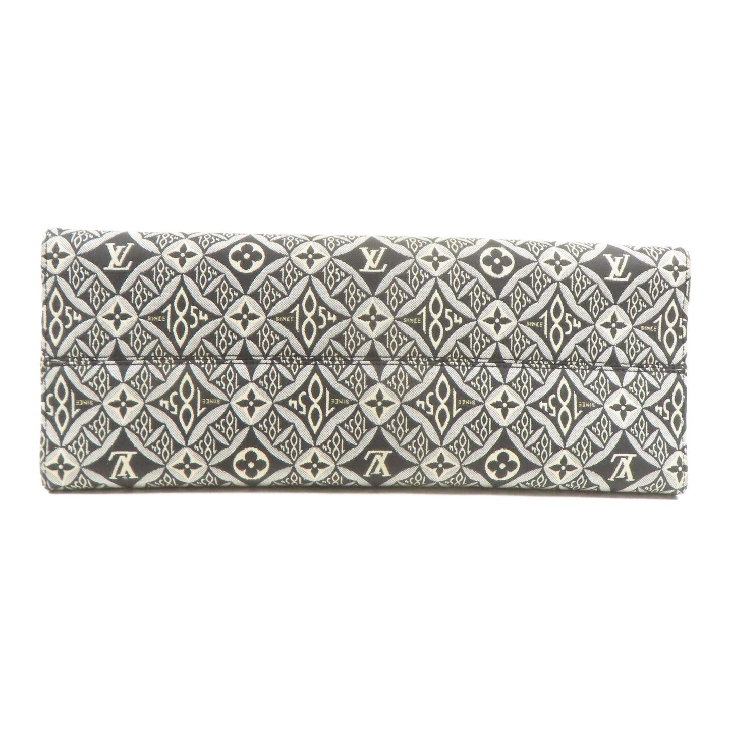 Louis Vuitton OnTheGo GM – Monogram Jacquard Since 1854 Noir/Blanc – 41 cm - Etoilux