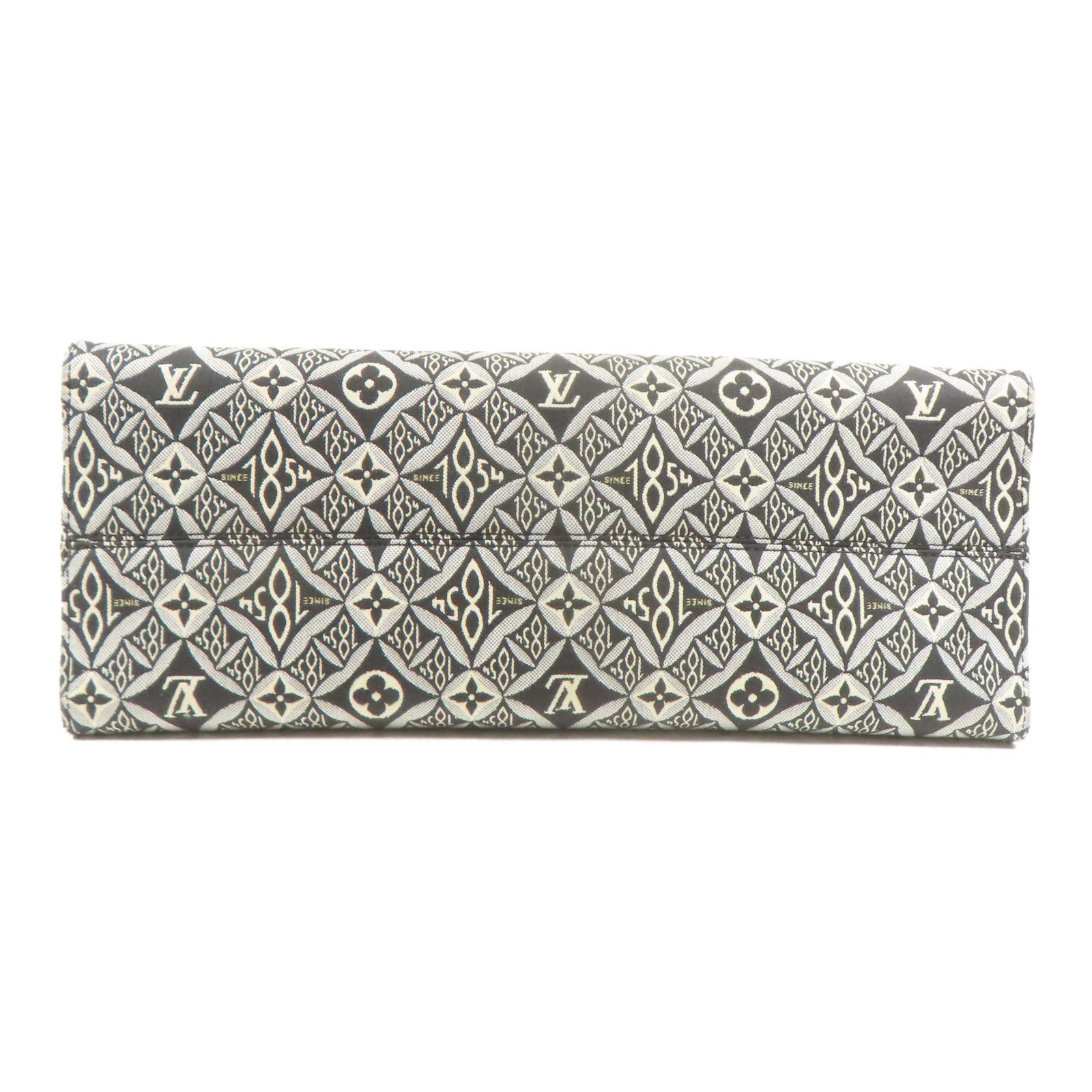 Louis Vuitton OnTheGo GM – Monogram Jacquard Since 1854 Noir/Blanc – 41 cm - Etoilux