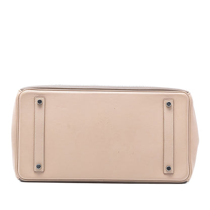 Hermès – Birkin 35 “Ghillies” in Pelle Swift Argile & Étoupe - Etoilux