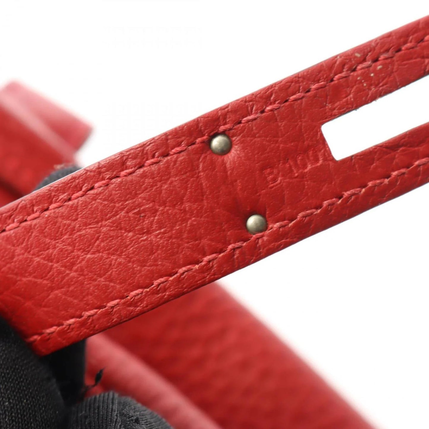 Hermès Kelly 35 in Pelle Taurillon Clémence Rosso – Palladio - Etoilux