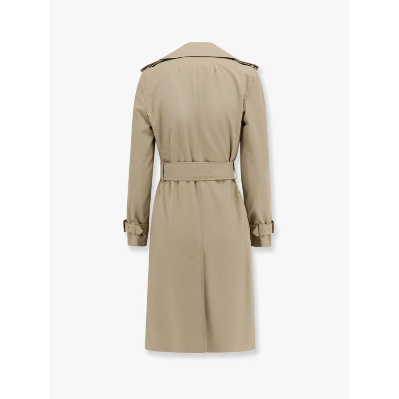Burberry Trench Coat in Cotone Biologico – Beige - Etoilux