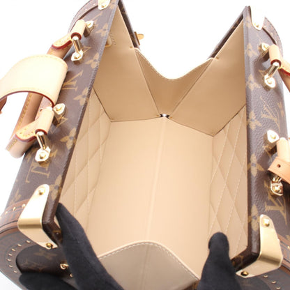 Louis Vuitton Speedy Trunk – Monogram Canvas con Hardware Baule Dorato e Pochette – 25,5 cm - Etoilux