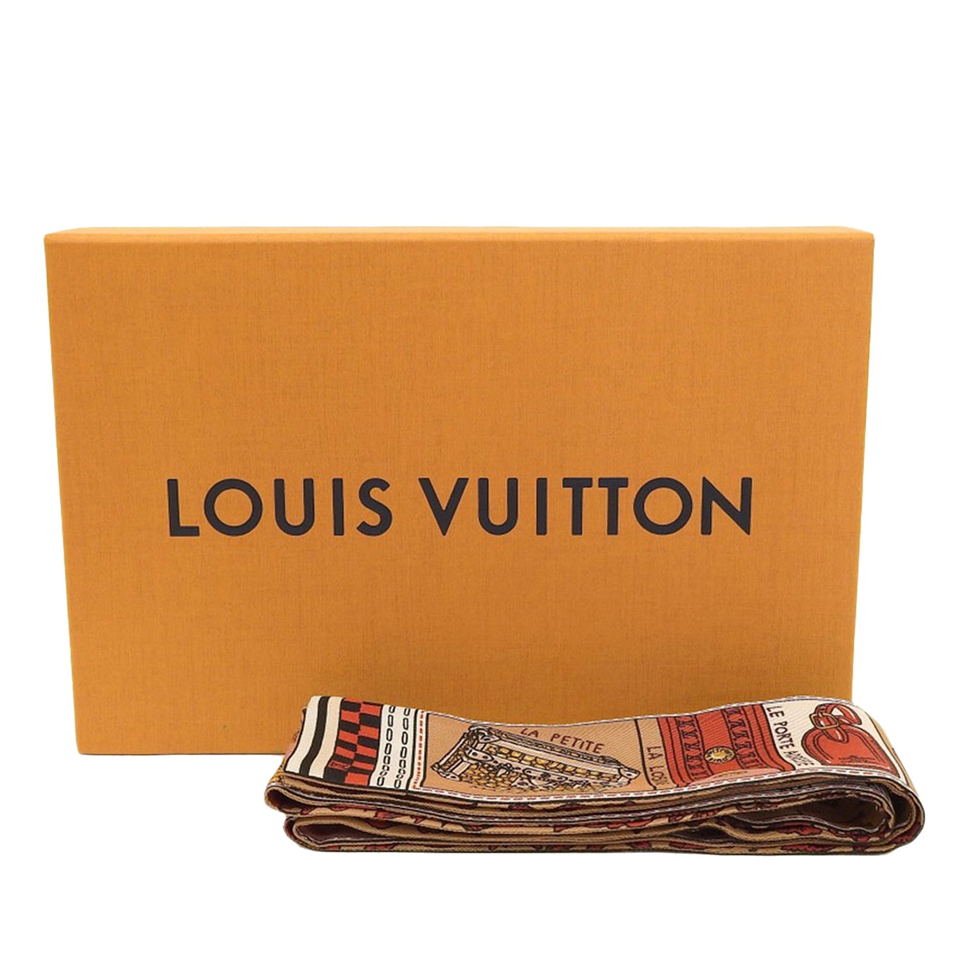 Louis Vuitton Bandeau "Jeu De Louis BB" – Seta 100% | Con Scatola Originale - Etoilux