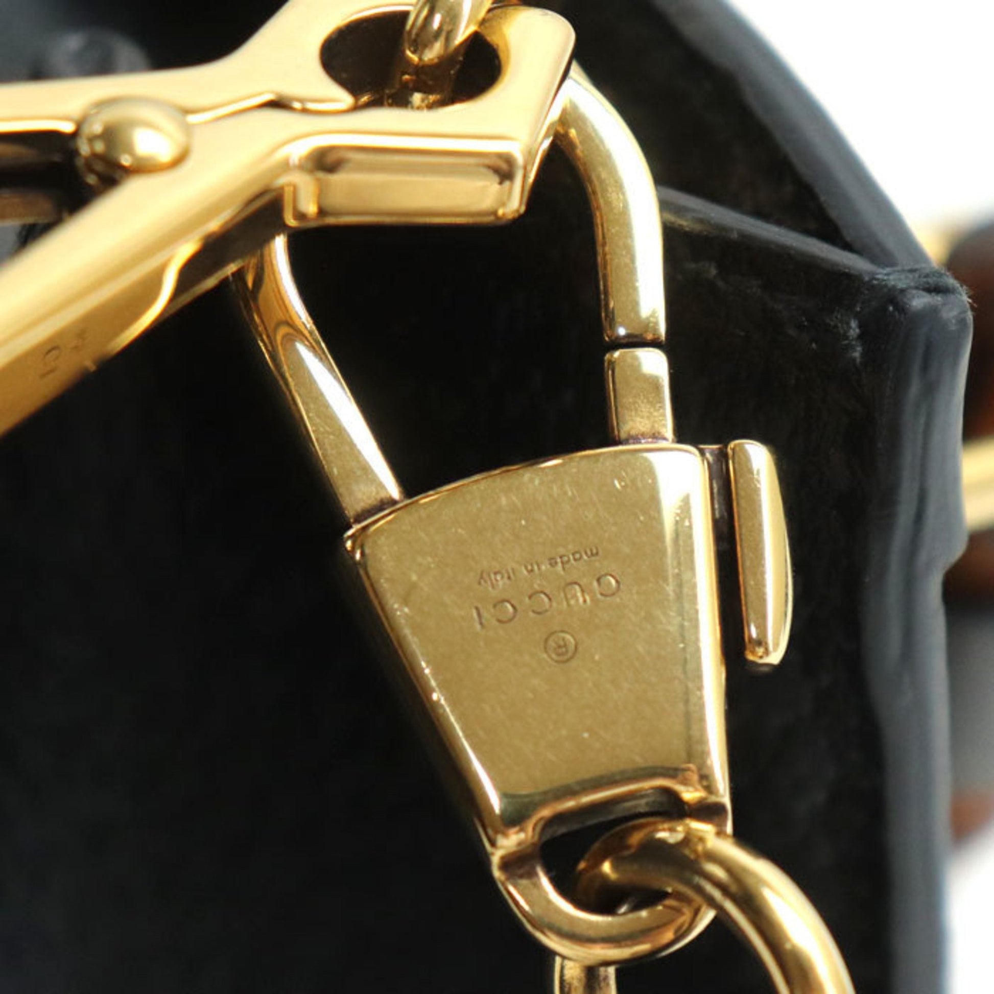 Gucci Bamboo Bag in Pelle Nera – Mini - Etoilux