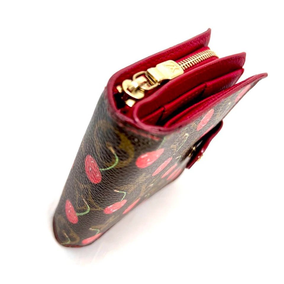 Louis Vuitton Monogram Cherry Compact Wallet – Edizione Limitata Takashi Murakami - Etoilux