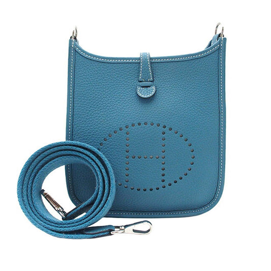 Hermès Evelyne TPM – Pelle Clemence New Blue Jean - Etoilux