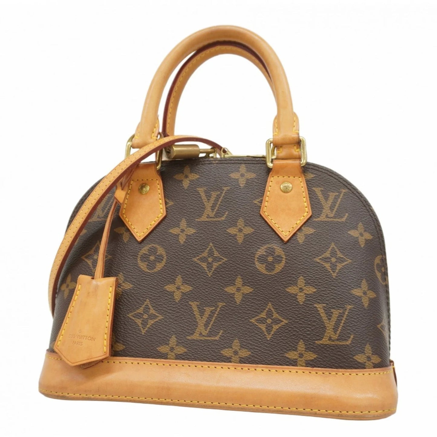 Louis Vuitton Borsa a mano Louis Vuitton Monogram Alma BB M46990 marrone da donna - Etoilux
