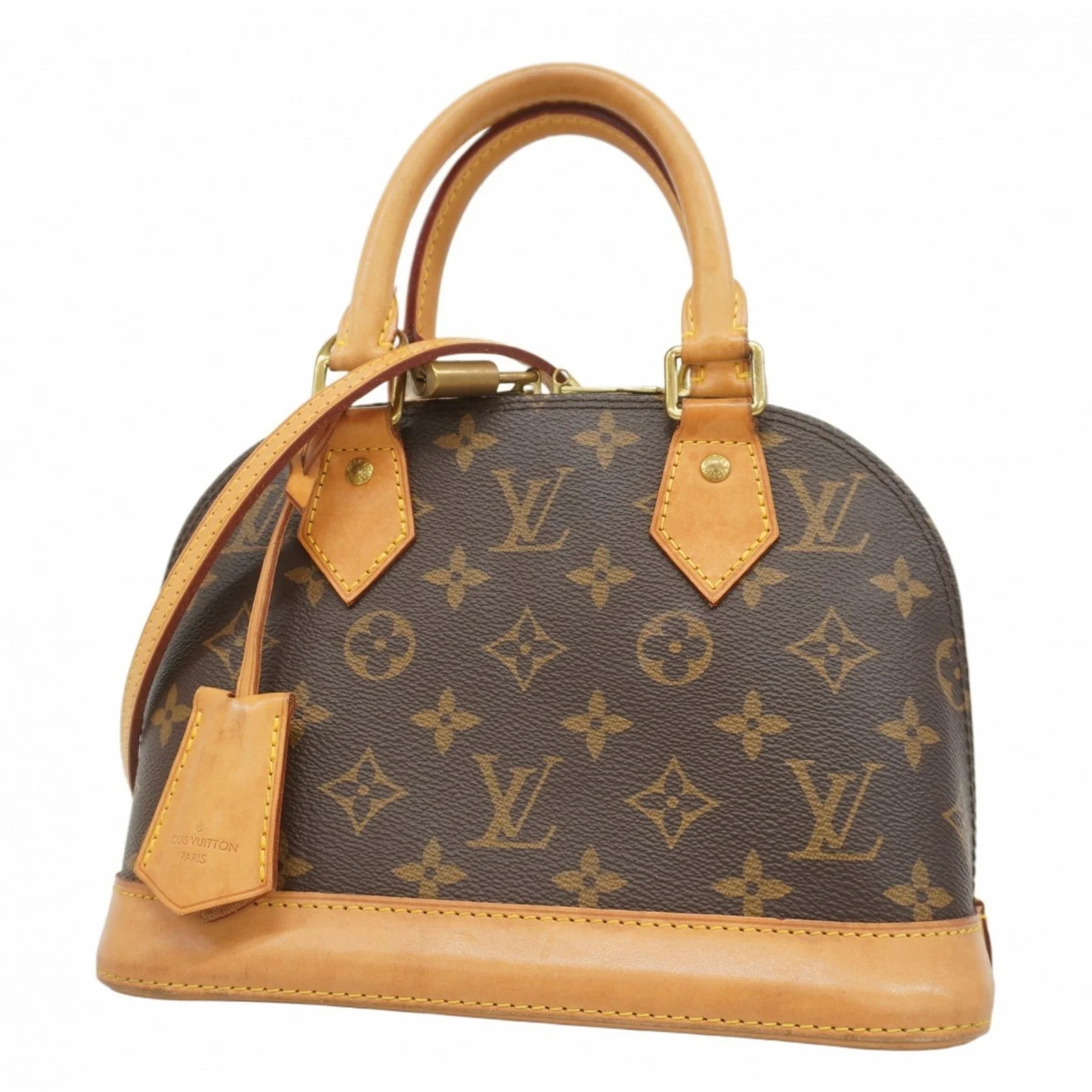Louis Vuitton Borsa a mano Louis Vuitton Monogram Alma BB M46990 marrone da donna - Etoilux