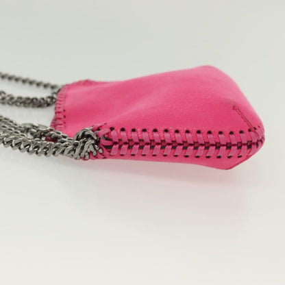 Stella McCartney Falabella Mini Tote Shaggy Deer Fuchsia Hardware Ruthenium - Etoilux