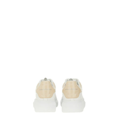 Alexander McQueen – Sneakers Oversize in Pelle con Dettaglio Beige - Etoilux