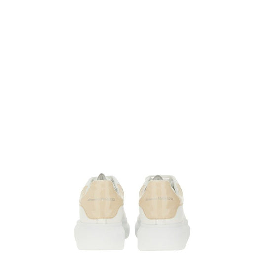 Alexander McQueen – Sneakers Oversize in Pelle con Dettaglio Beige - Etoilux