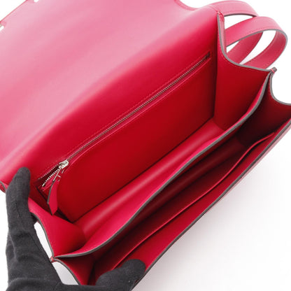 Hermès Constance 3 24 Toile H Berline & Swift Rose Shocking – 23,5 cm - Etoilux