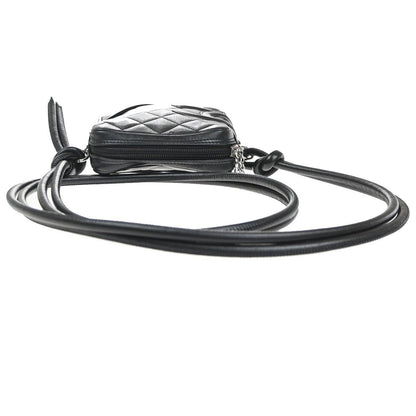 Chanel Cambon Pochette Pelle Trapuntata Nera – 12 cm - Etoilux
