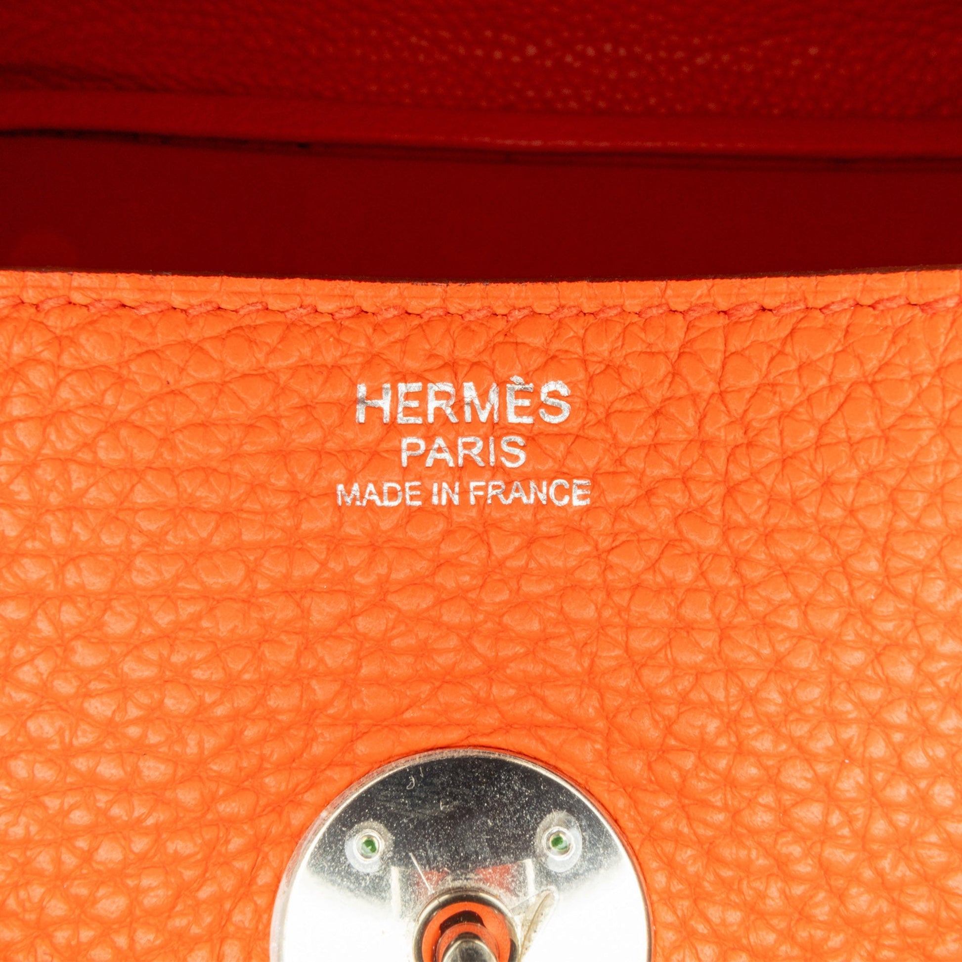 Hermès Lindy 34 Clemence Capucine – Hardware Palladio - Etoilux