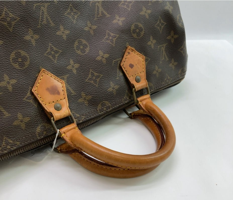 Louis Vuitton Speedy 35 Tela Monogram — Vintage Francia - Etoilux