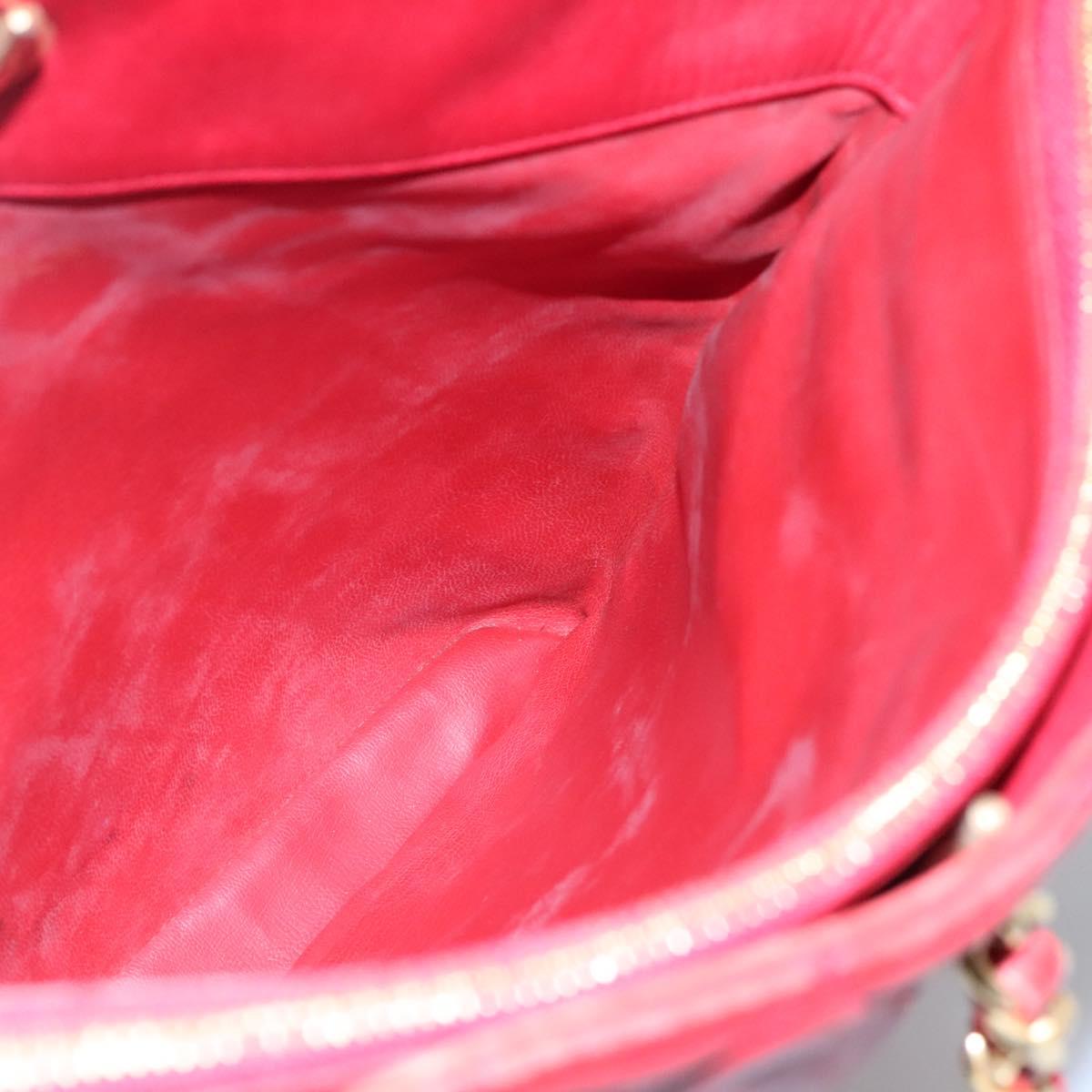 Chanel Vintage Tote Matelassé Agnello Rosso CC Charm Gold – Inizio Anni '80 yd36p7fozl - Etoilux