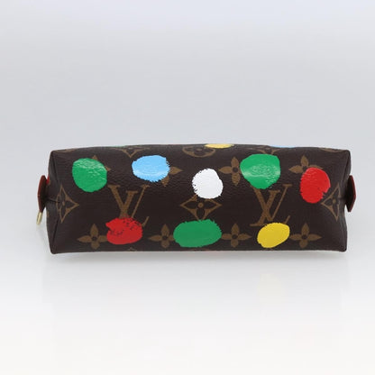 Louis Vuitton × Yayoi Kusama Cosmetic Pouch Tela Monogram Pois Dipinti 2023 - Etoilux