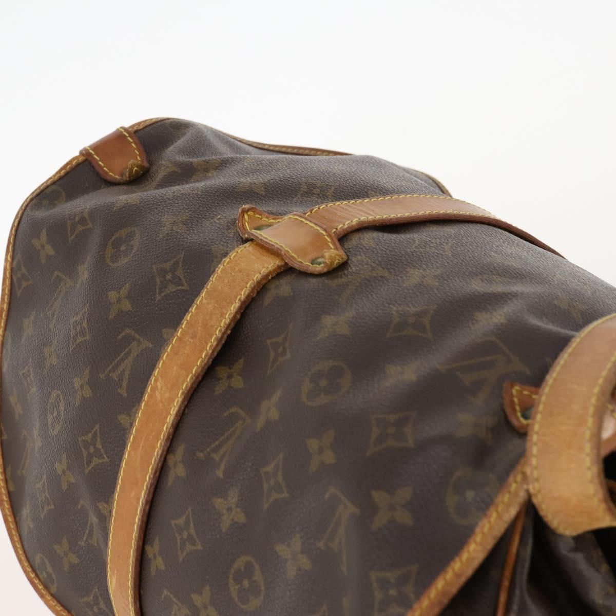Louis Vuitton Saumur 35 Tela Monogram Vintage – 35 cm - Etoilux