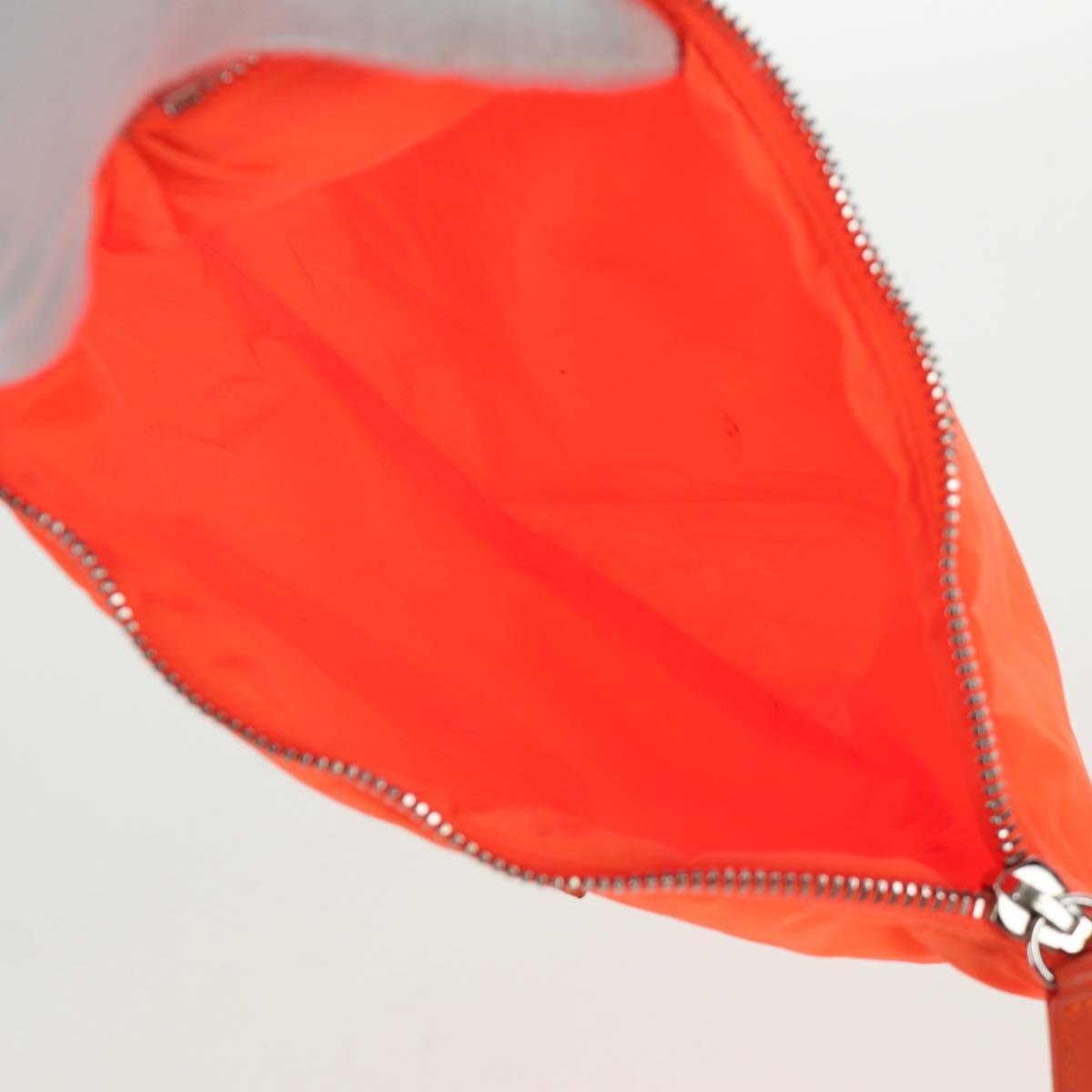 Chanel Coco Cocoon Flap Nylon Arancio Neon – Hardware Argento – 29 cm - Etoilux