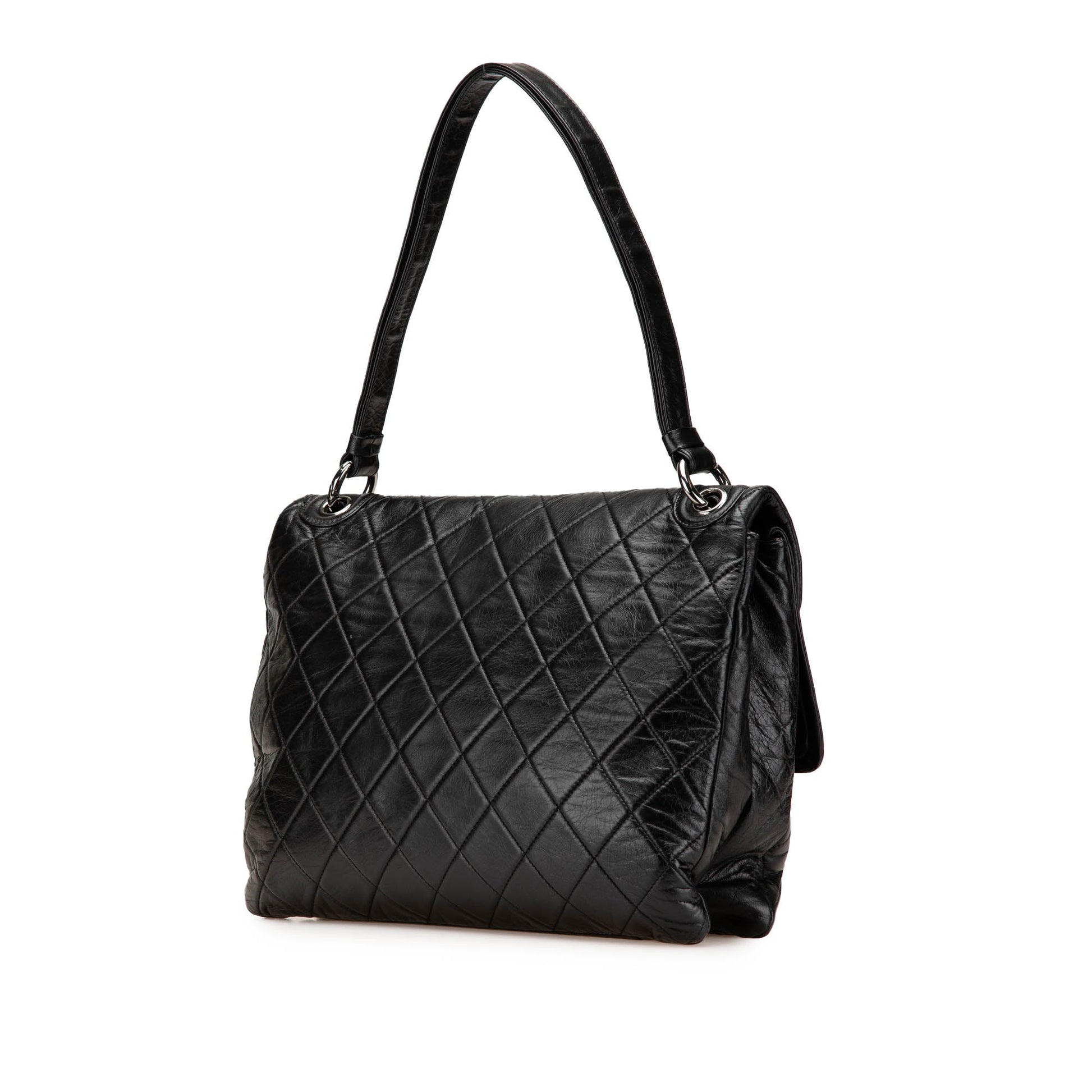 Chanel Quilted Lambskin Padded Envelope – Nero – 2006/08 - Etoilux