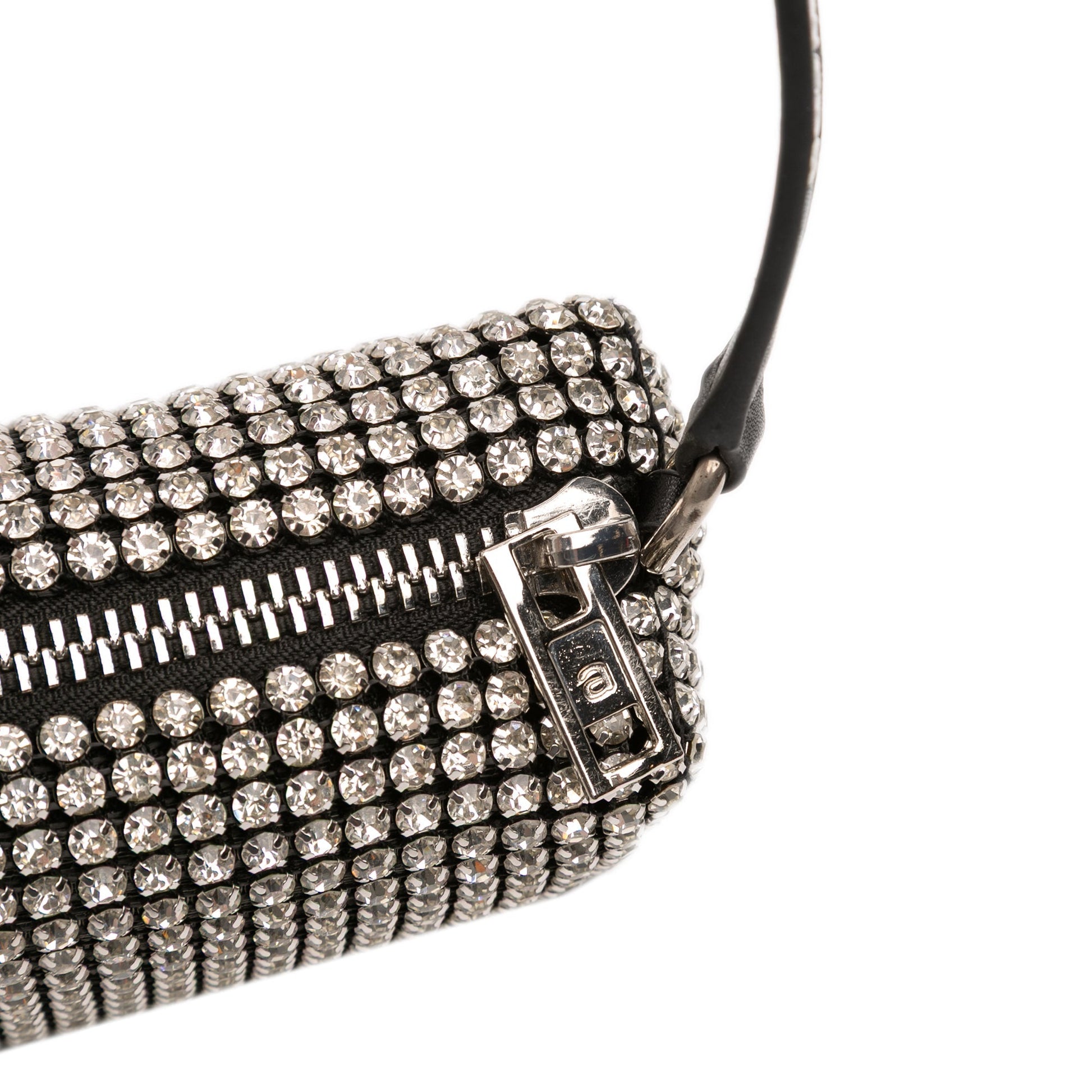Alexander Wang Heiress Crystal Mesh Nero – 19 cm - Etoilux