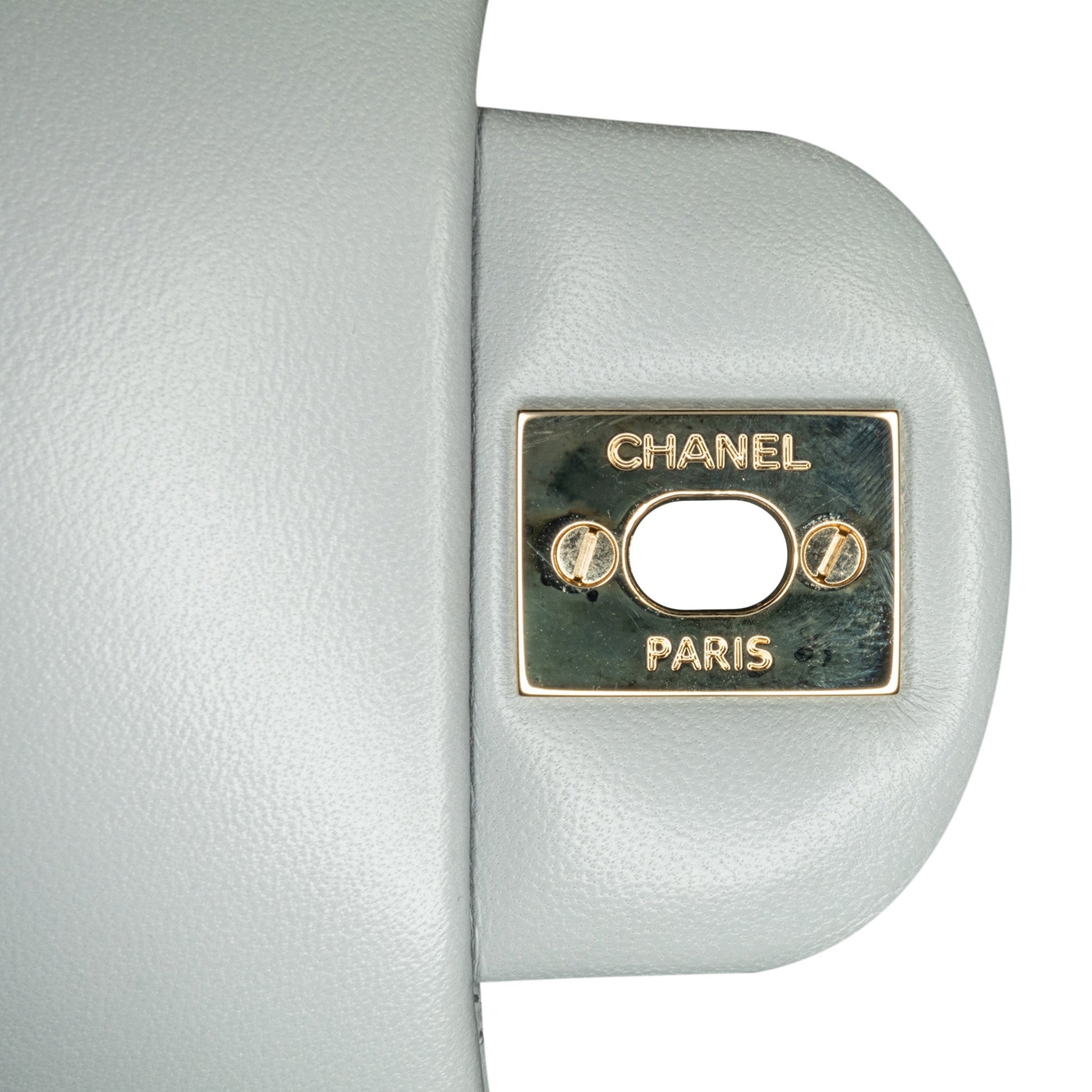 Chanel Flap Bag con Tracolla in Pelle Trapuntata – Grigio | 2020 - Etoilux