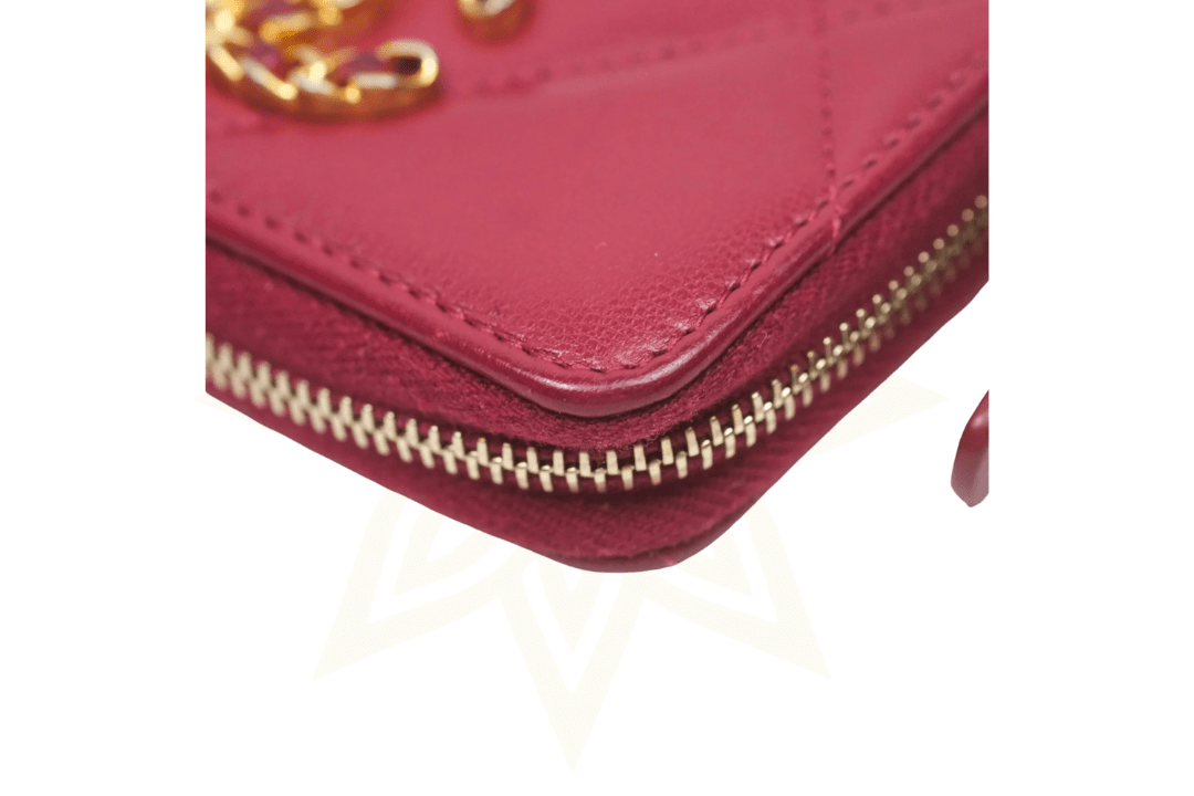 CHANEL Portamonete Zip Coco Chain - Etoilux