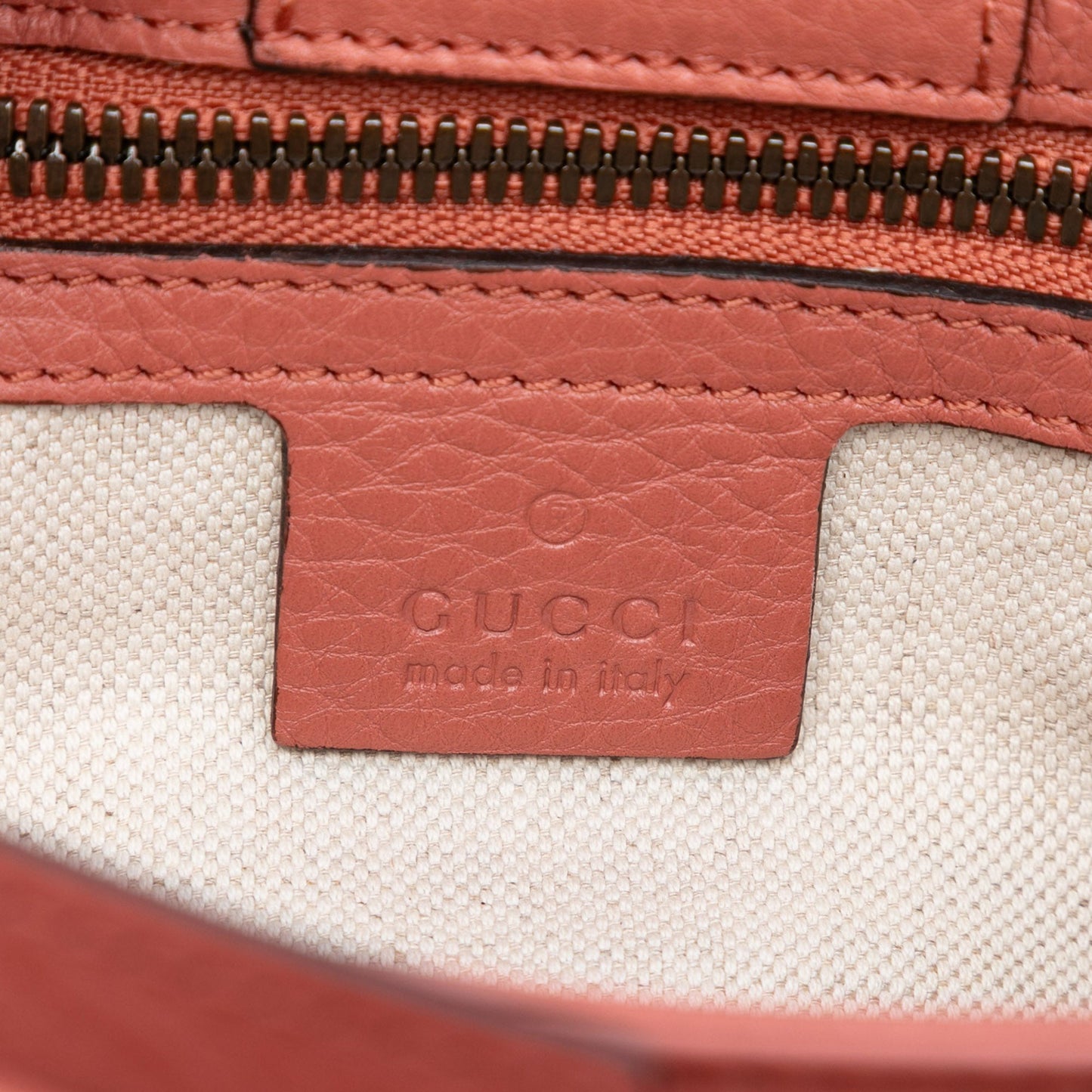 Gucci Bamboo Small Shopper Pelle di Vitello Rosa – 28,5 cm - Etoilux