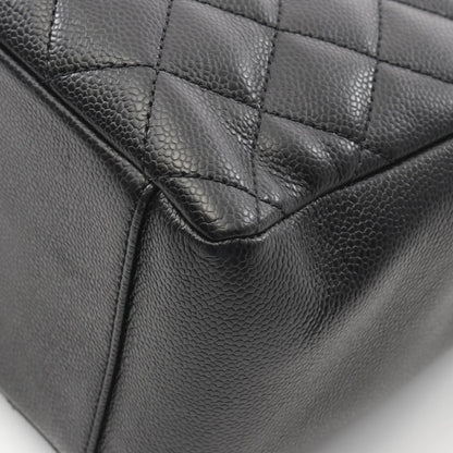 Chanel Grand Shopping Tote (GST) – Pelle Caviar Nera e Hardware Argento - Etoilux