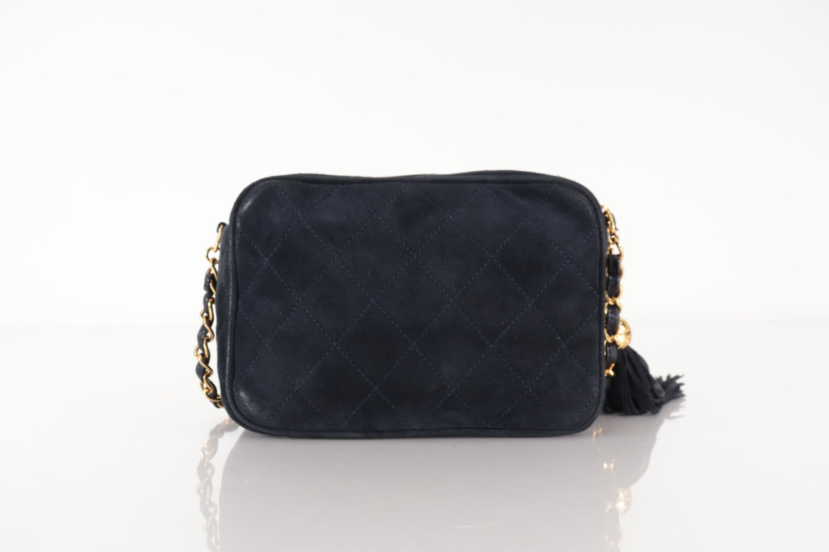 Chanel Camera Bag Camoscio con Frange