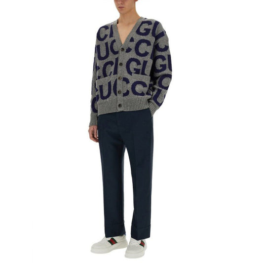 Gucci CARDIGAN CON INTARSIO GUCCI - Etoilux