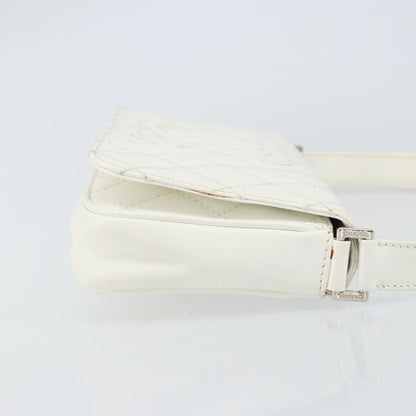 Chanel Timeless CC Shoulder Bag Pelle di Vitello Trapuntata Bianca – 29 cm - Etoilux