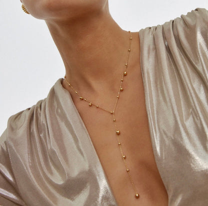 BEHI ROVENA long NECKLACE - Etoilux