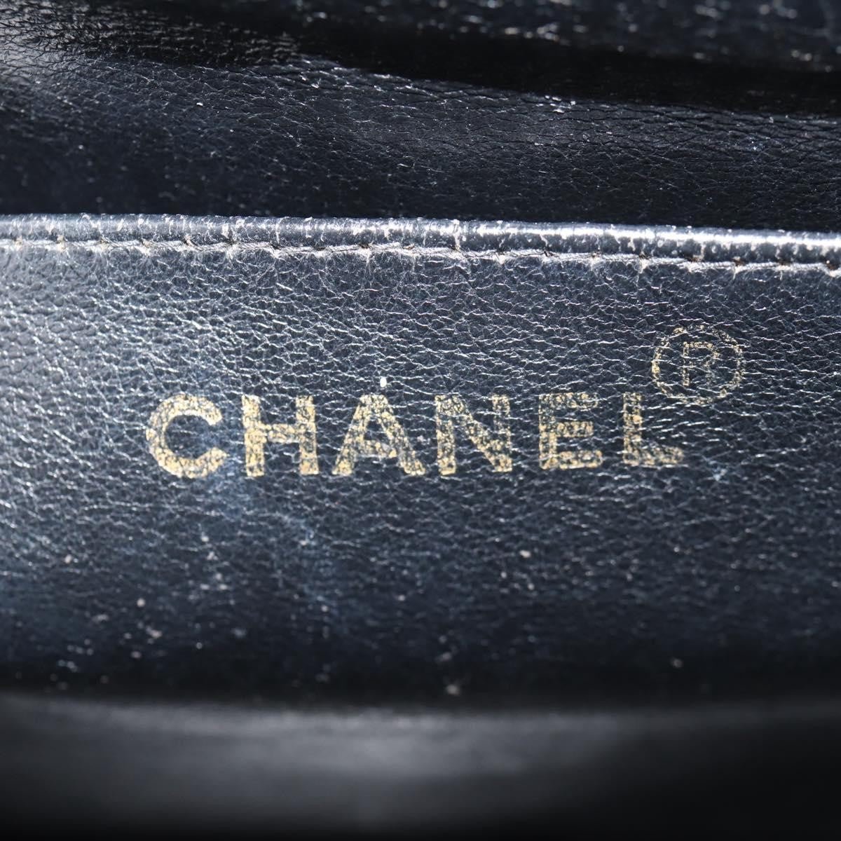 Chanel Single Flap Vintage Pelle Caviar Nera Hardware Oro – 27 cm - Etoilux