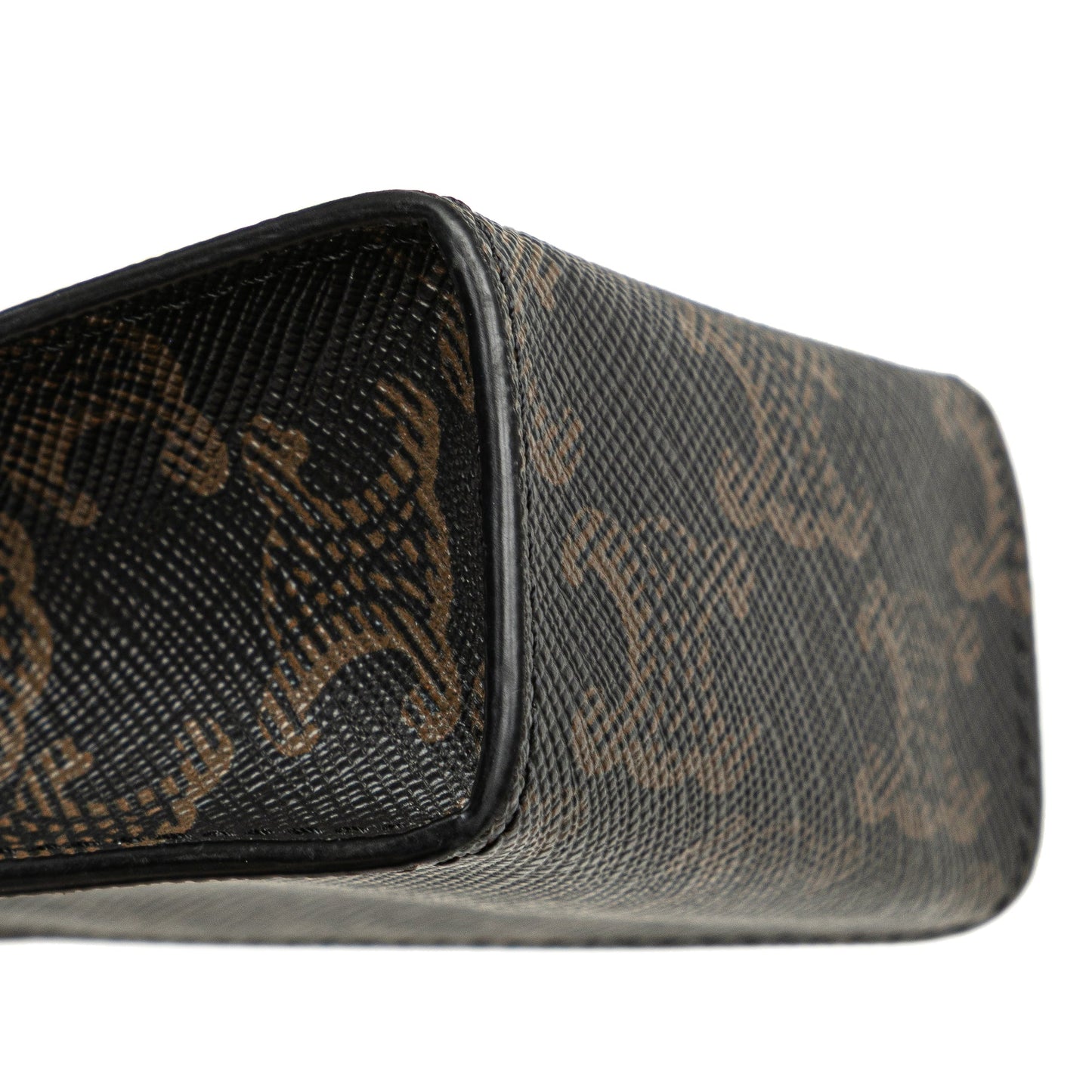 Celine – Ciondolo/Borsa Mini Triomphe in Tela Rivestita – Marrone (2021) - Etoilux