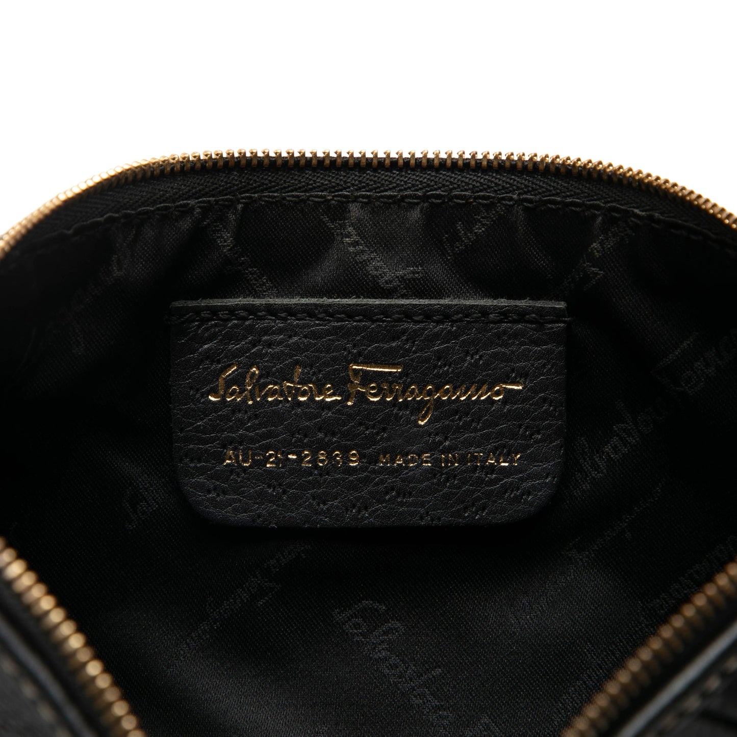 Salvatore Ferragamo – Borsa a tracolla Gancini in pelle nera - Etoilux