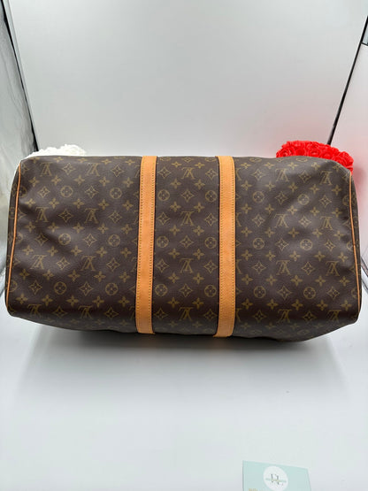 Louis Vuitton Keepall Bandoulière 55 Toile Monogram Vintage – 55 cm - Etoilux