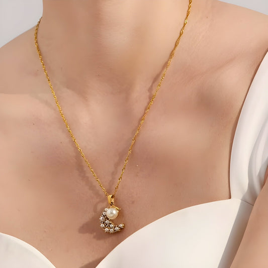 BEHI LUNA NECKLACE - Etoilux