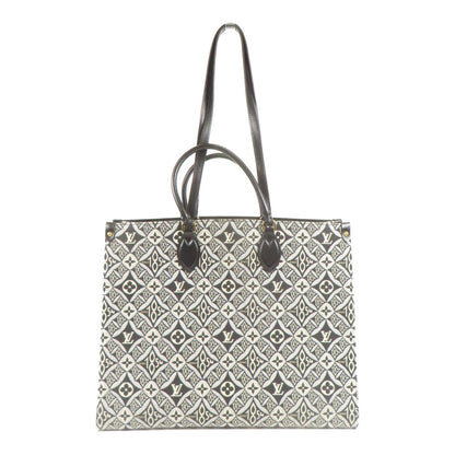 Louis Vuitton OnTheGo GM – Monogram Jacquard Since 1854 Noir/Blanc – 41 cm - Etoilux