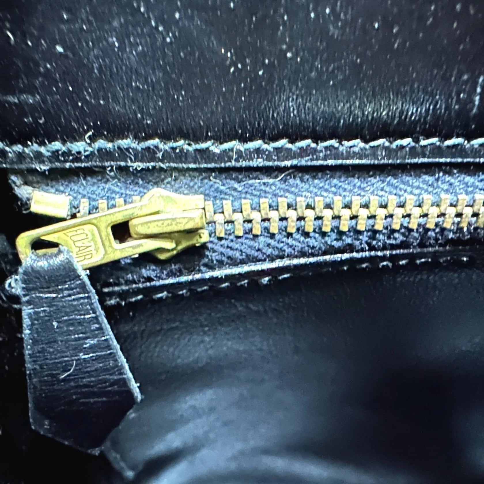 HERMES Kelly 35 con marchio S, borsa tote, borsa a mano con impunture, pelle di vitello box, da donna, nera - Etoilux