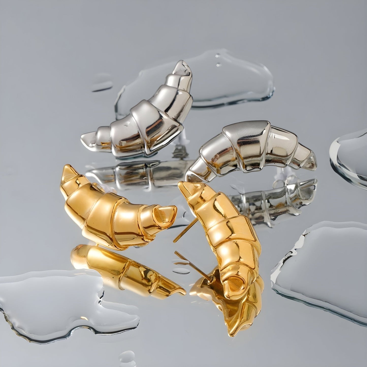 BEHI CORNETTO EARRINGS - Etoilux