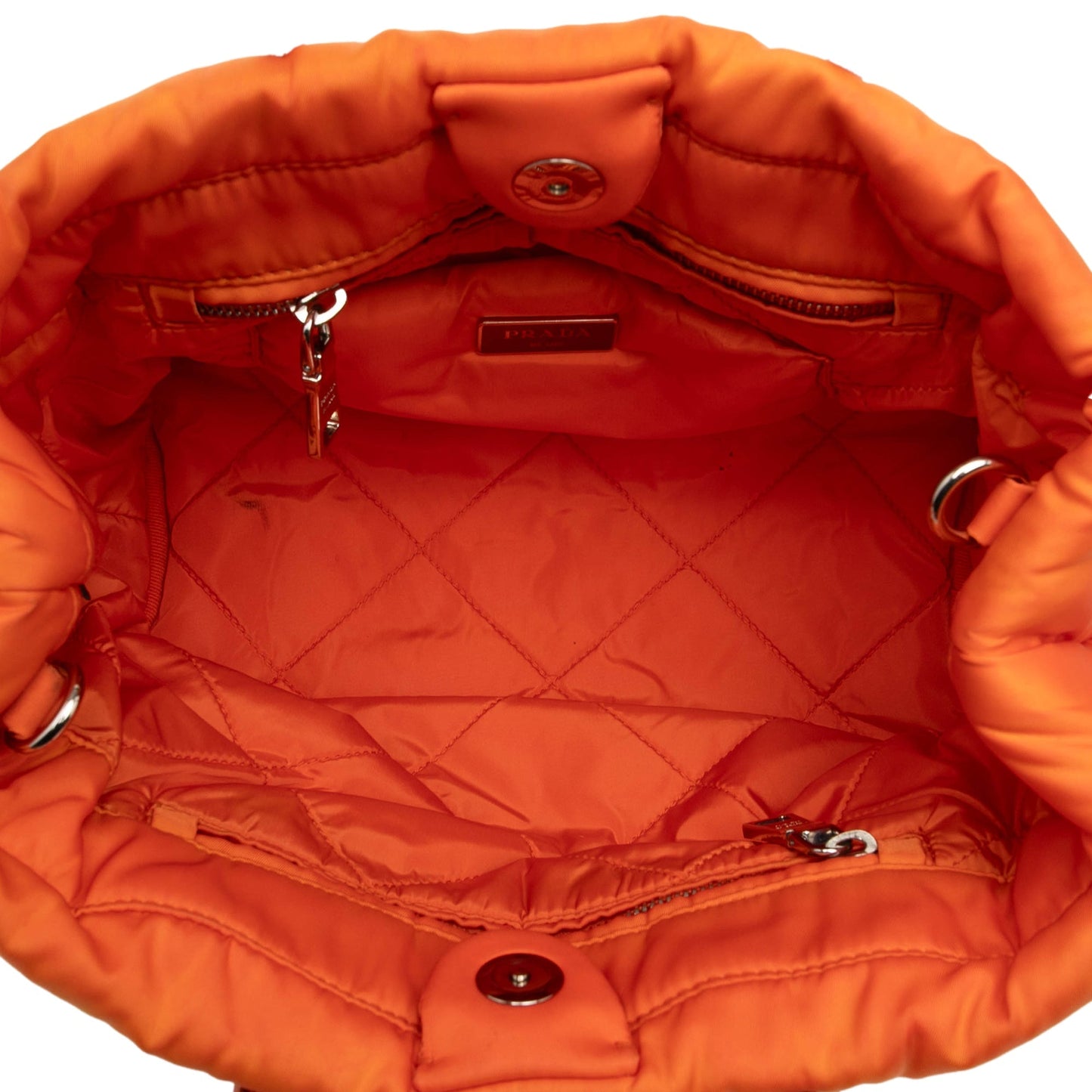 Prada Bomber Tessuto Nylon – Arancio | Con Sacchetto e Carta di Autenticità - Etoilux