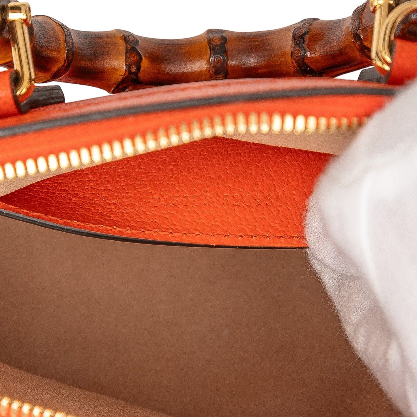 Gucci Bamboo Diana Mini – Arancio (2016–2025) - Etoilux